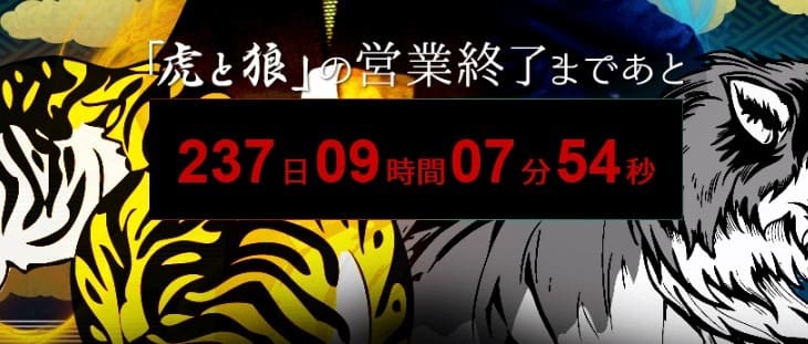 競馬予想サイト　虎と狼　営業終了