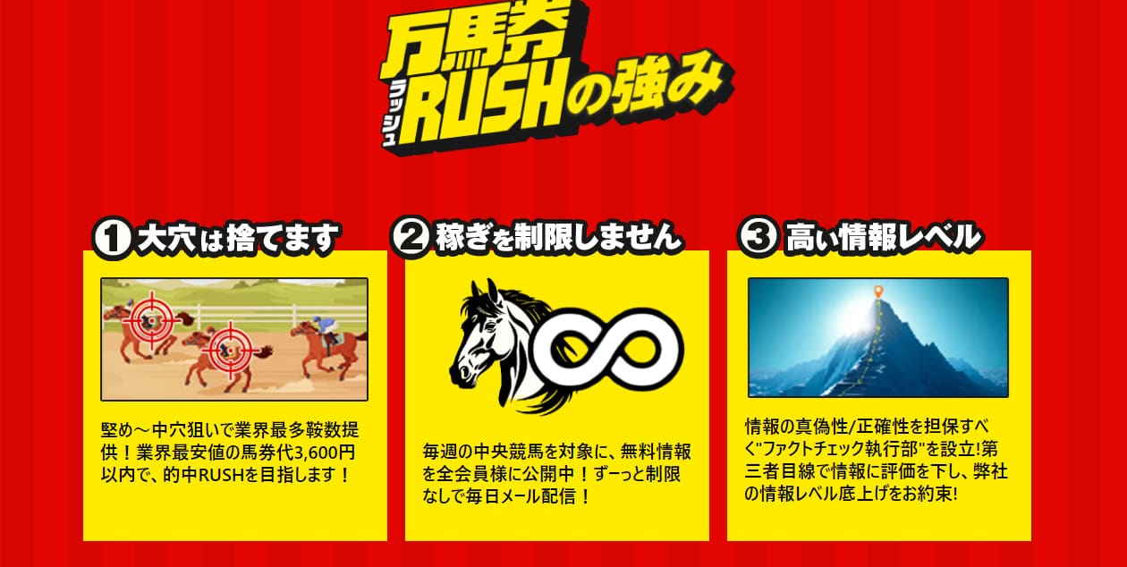 競馬予想サイト「万馬券RUSH」は、ファクトチェック執行部の設置で情報レベルを底上げ！