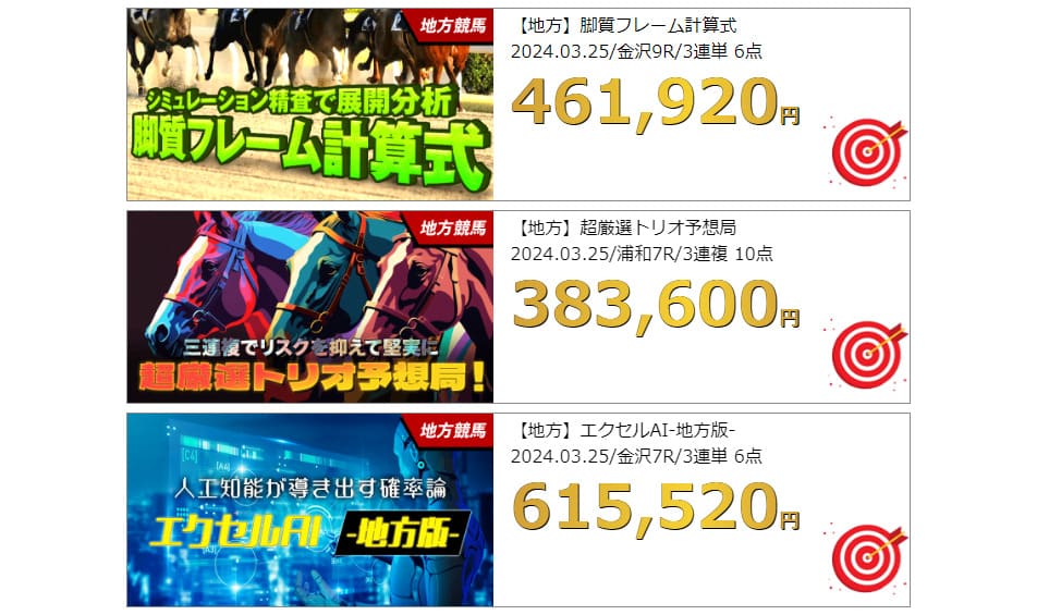 トクスルの的中実績を調査